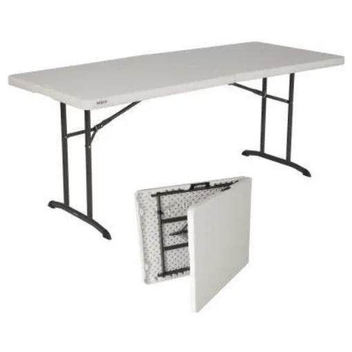 Picture of Lifetime Commercial 6' Fold-in-Half Table 