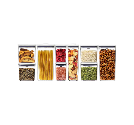 Picture of OXO SoftWorks 9-Piece POP Food Storage Container Set