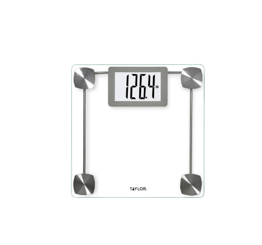 Picture of Taylor Digital Glass Bathroom Scale with Extra Large Display 