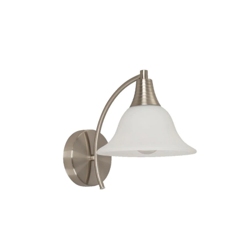 Picture of 1-Light Wall Lamp - Satin Nickel Sconce