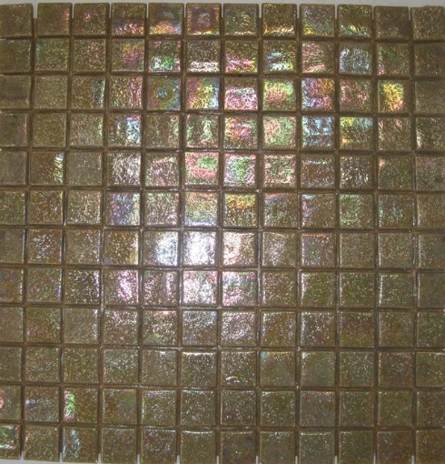 Picture of 12x12 SR42 Trigo Iridescent  Mosaic Glass Tile - 1 Piece