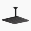 Picture of KOHLER Honesty™ 10" single-function rainhead, 2.5 gpm - Matte Black