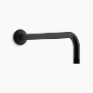 Picture of Wall Mount Rainhead Arm and Flange - Matte Black