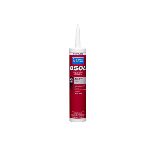 Picture of Sherwin-Williams 850A Acrylic Latex Caulk 10.1oz. - White 