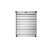 Picture of Oran Deluxe Aluminum Louvre Window - 30" x 36.5" - Satin Anodized