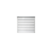 Picture of Oran Island Blade Aluminum Louvre Window - 24" x 23" - White