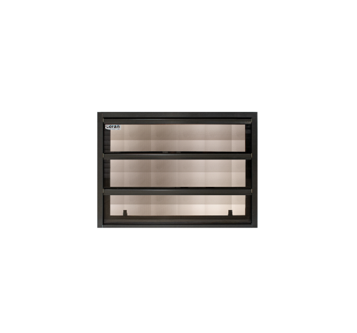 Picture of Oran Security Glass Louvre - 30 x 21 5/8 - Bronze