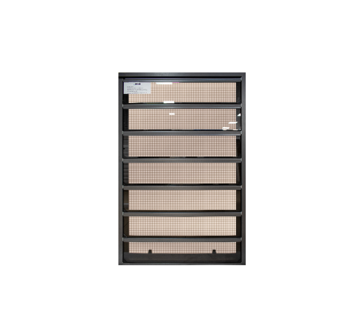 Picture of Oran Security Glass Louvre - 30" x 48" - Bronze