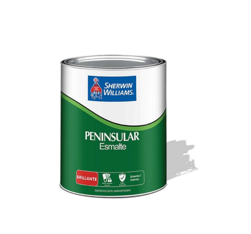 Picture of Sherwin-Williams Peninsular Enamel Gloss Silver Gray 1 gallon 