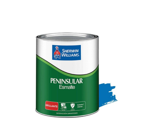 Picture of Sherwin-Williams Peninsular Enamel Gloss Blue 1 Gallon