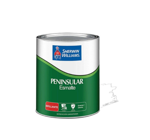 Picture of Sherwin-Williams Peninsular Enamel Gloss White 1 Gallon