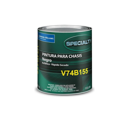 Picture of Sherwin Williams Specialty Paint Chassis Paint 1 Gallon - Black 