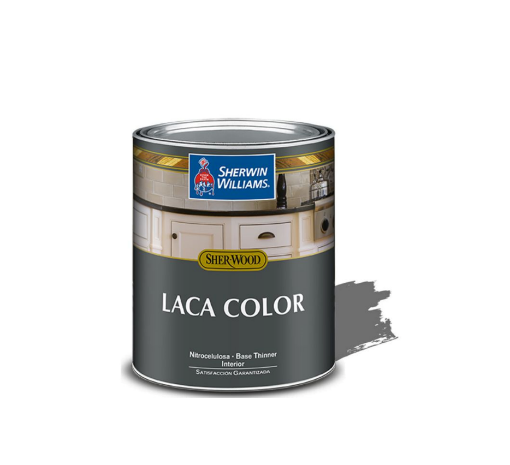 Picture of Sherwin-Williams  Laca Color -Nirtocellulose Wood Color Laquer for Interior Use 1 Gallon Base Thinner - Nitro Gray