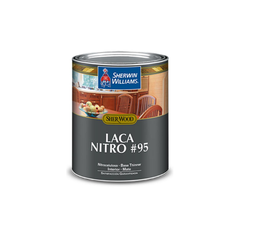 Picture of Sherwin-Williams Laca Color - Nirtocellulose Wood Laquer #95 for Interior Use 1 Gallon  - Transparent Matte 