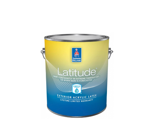 Picture of Sherwin-Williams Latitude EW Satin Exterior Acrylic Latex 1 Gallon