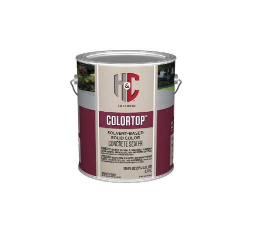 Picture of Sherwin-Williams H&C Colortop SB Solid Color Concrete Sealer 1 Gallon - White