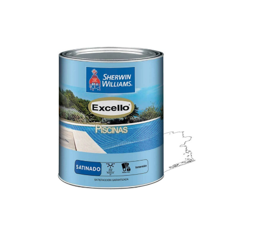 Picture of Sherwin-Williams Excello Pool Paint 1 Gallon - Satin White