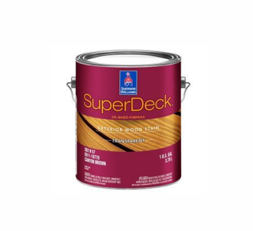 Picture of Sherwin-Williams  SuperDeck Exterior Oil-Based Transparent Stain 550 Natural