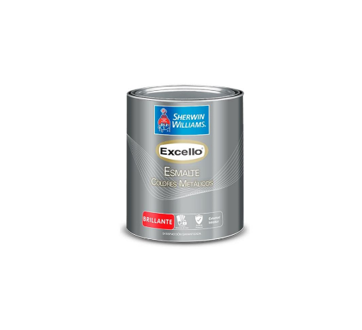 Picture of Sherwin-Williams Excello Enamel Metallic Colors - Oil Paint - Silver - 1Quart 