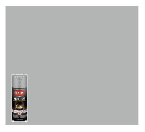 Picture of Krylon Spray Paint HI HEAT -  Aluminum - 12 0z K01407000