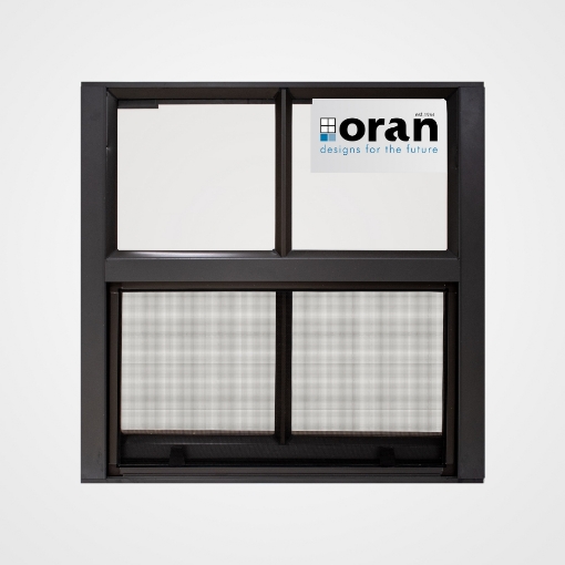 Picture of Oran Aluminum Single Hung Sash - 24" x 24" - Bronze