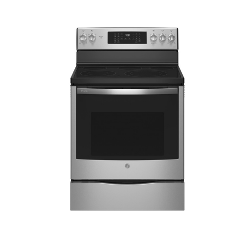 Picture of GE Appliance 30" Smart Standing Electric Range - Fingerprint Resistant Stainless