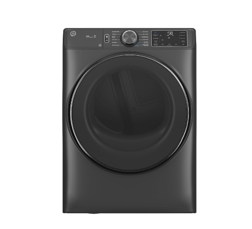 Picture of GE® ENERGY STAR® 7.8 cu. ft. Capacity Smart Front Load Electric Dryer  - Carbon Graphite  GFD65ESPVDS