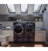 Picture of GE Profile™ 5.3 cu. ft. Capacity Smart Front Load Washer - Sapphire Blue PFW870SPVRS