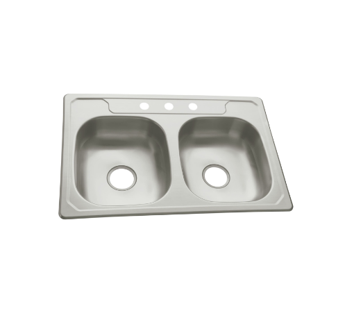 Picture of Middleton® 33" top-mount double-bowl kitchen sink - Stainless Steel  