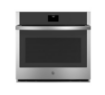 Picture of GE 30" Smart Built-In Convection Single - Stainless Steel on Black