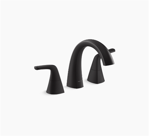 Picture of Sterling Plumbing MEDLEY® Deck-mount bath faucet trim - Matte Black 