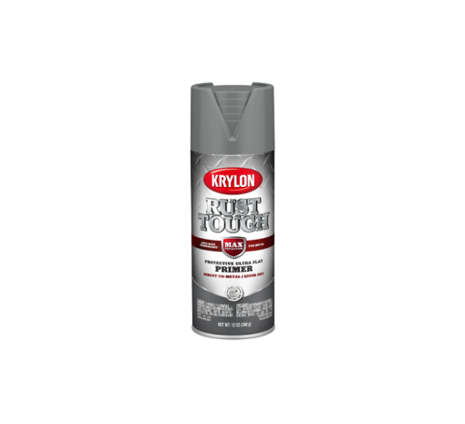 Picture of Krylon Rust Tough Enamel Primer Protective Flat 12 oz - Grey