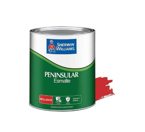 Picture of Sherwin-Williams Peninsular Enamel Gloss Vermillion Red 1 Quart