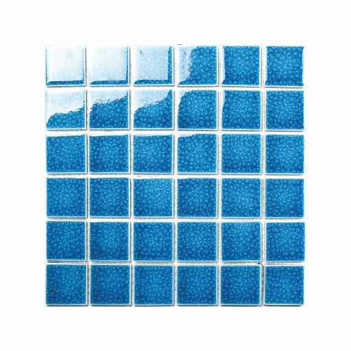 Picture of 12" x 12" Pool Mosaic Porcelain Tile - 1 Piece