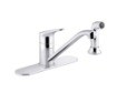 Picture of Sterling Valton® Single-handle kitchen sink faucet with sidespray - Polished Chrome