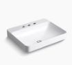 Picture of Kohler - Vox® 23" rectangular vessel bathroom sink - White