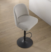 Picture of Bayside Highland Gas-lift Adjustable Stool - Gray