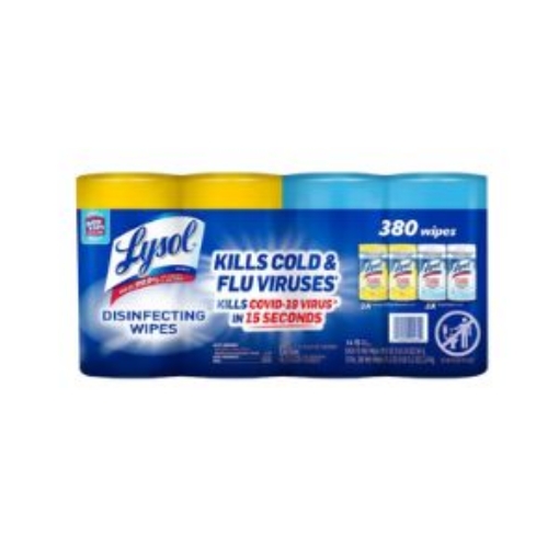 Picture of Lysol Disinfecting Wipes - 4 Pack