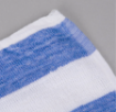 Picture of 30" x 60" Cotton Pool Towel - Blue Stripes 