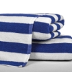 Picture of 30" x 60" Cotton Cabana Pool Towel - Blue Stripes