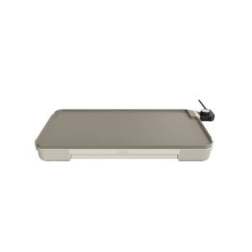 Picture of Bella 12" x 22" XL Griddle with Warming Tray - Oatmilk