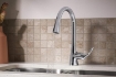 Picture of Kohler -Valton Pull-down single-handle kitchen faucet - Vibrant Stainless